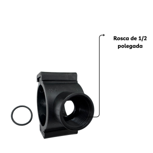 Abraçadeira Cano 63mm Rosca 1 Polegada Chaveta