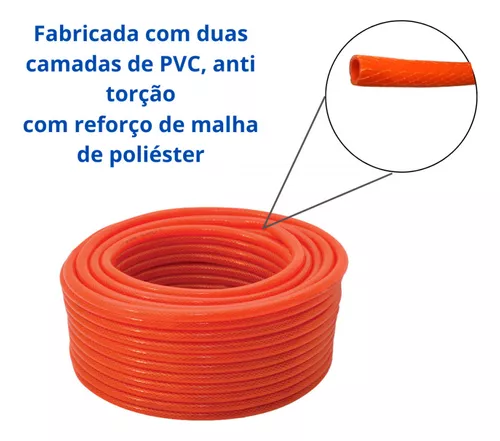 Mangueira Para Jardim Premium 30 Metros Em Pvc Ati Torção